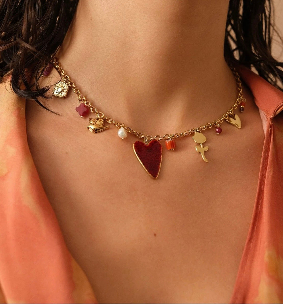 Parure Passion - collier et bracelet