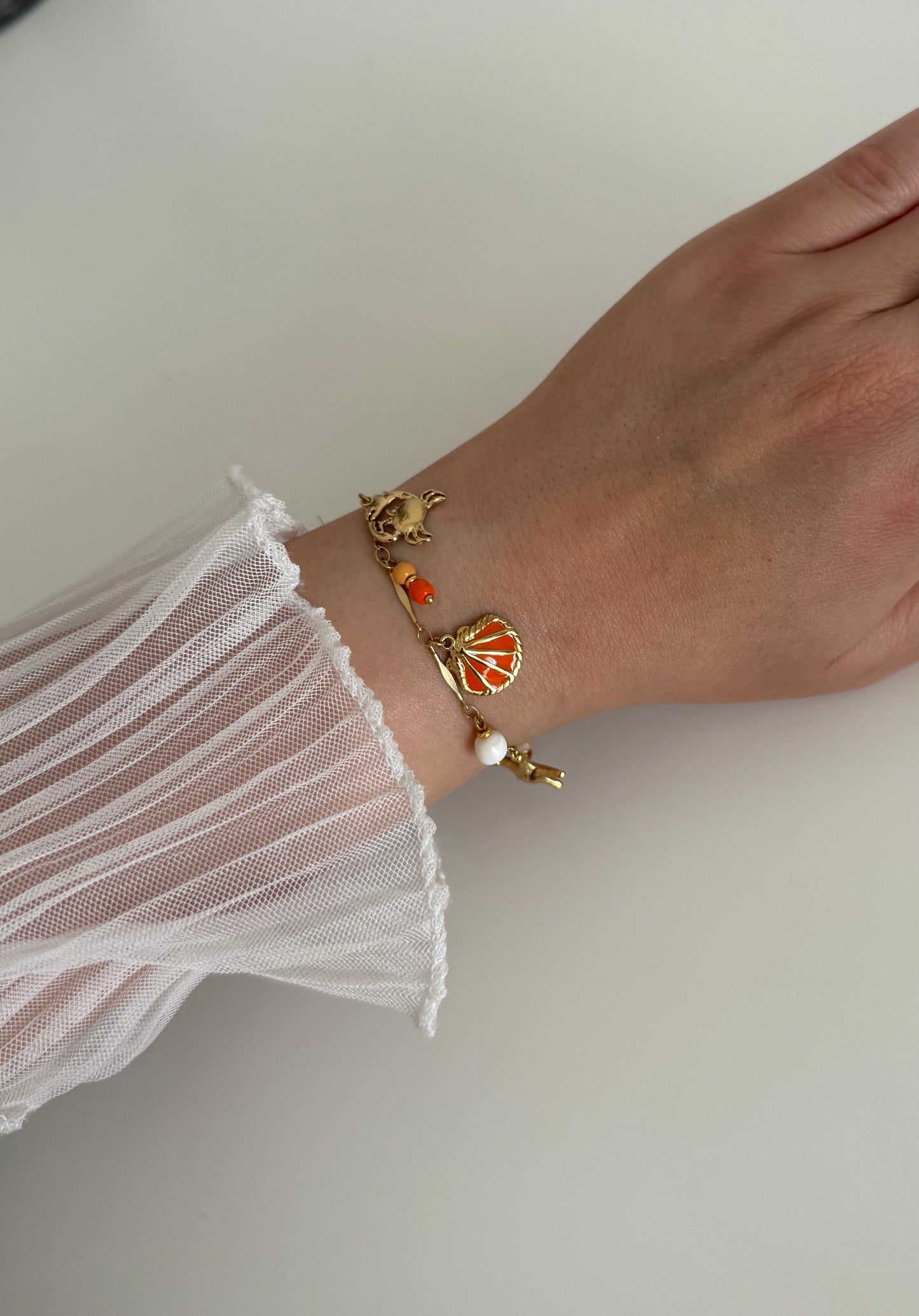Bracelet Cypra orange