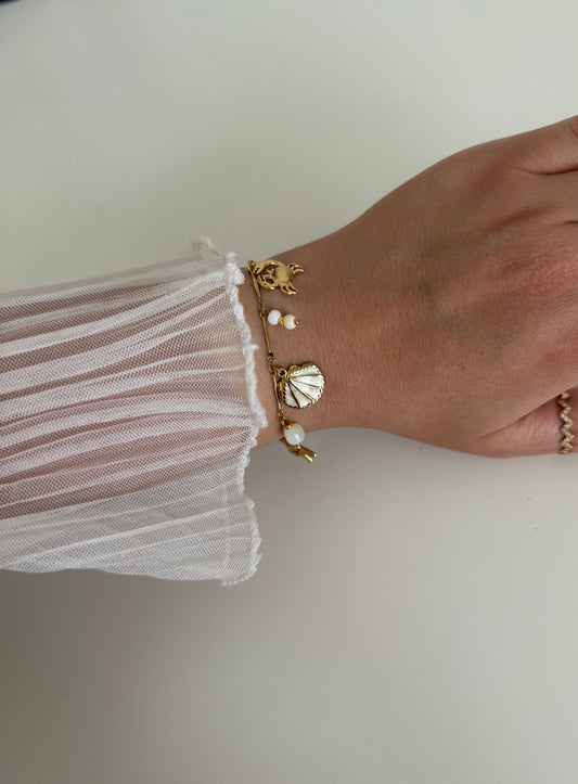 Bracelet Cypra blanc