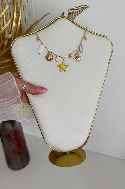 Collier Moana jaune