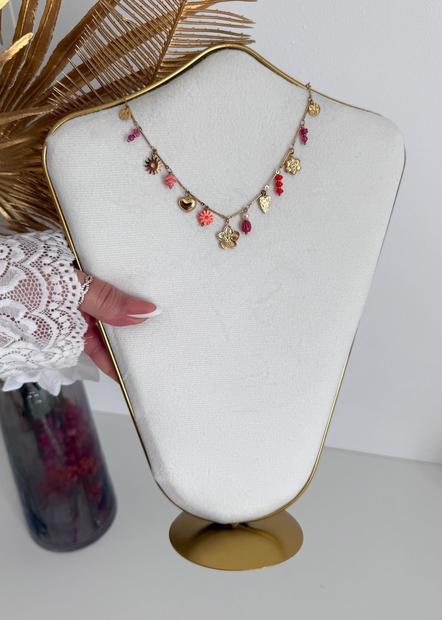 Collier Riviera orange