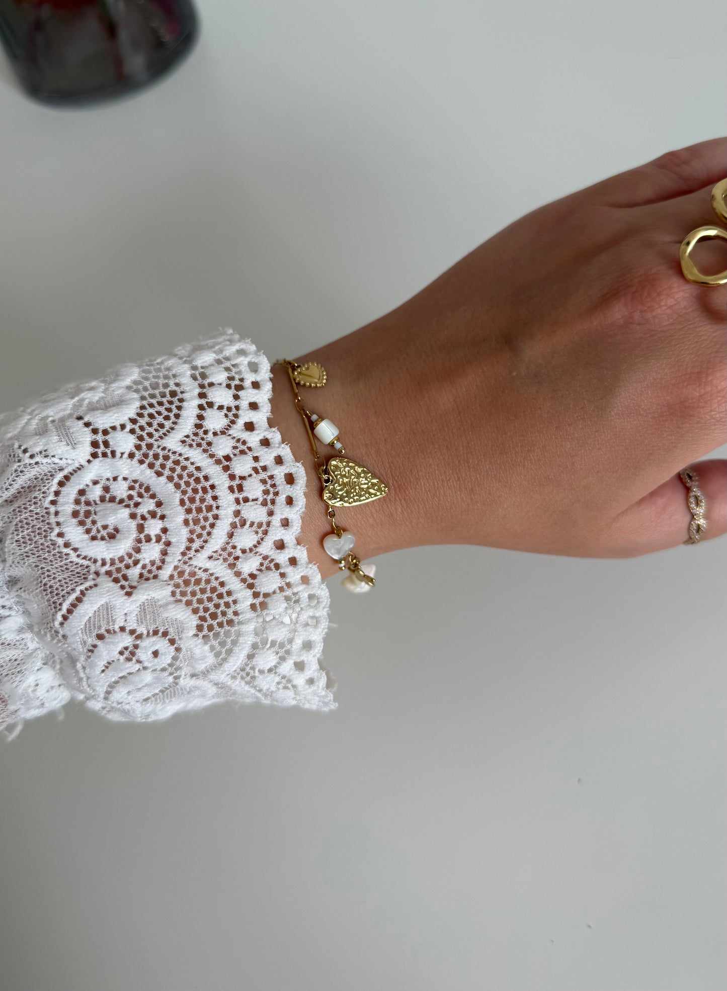 Bracelet Isla blanc