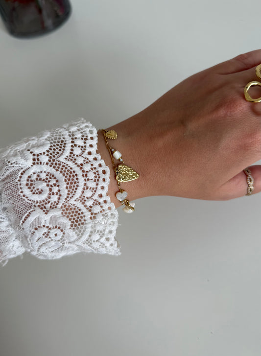 Bracelet Isla blanc