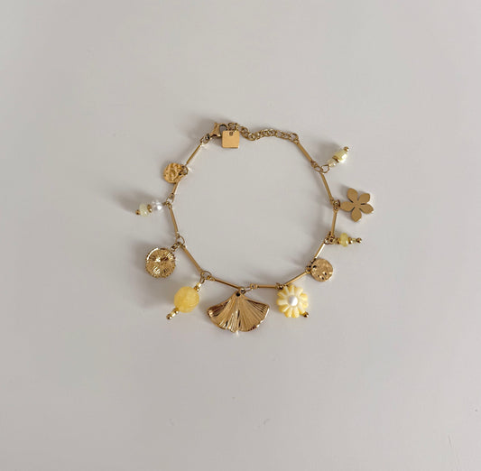 Bracelet Capri jaune