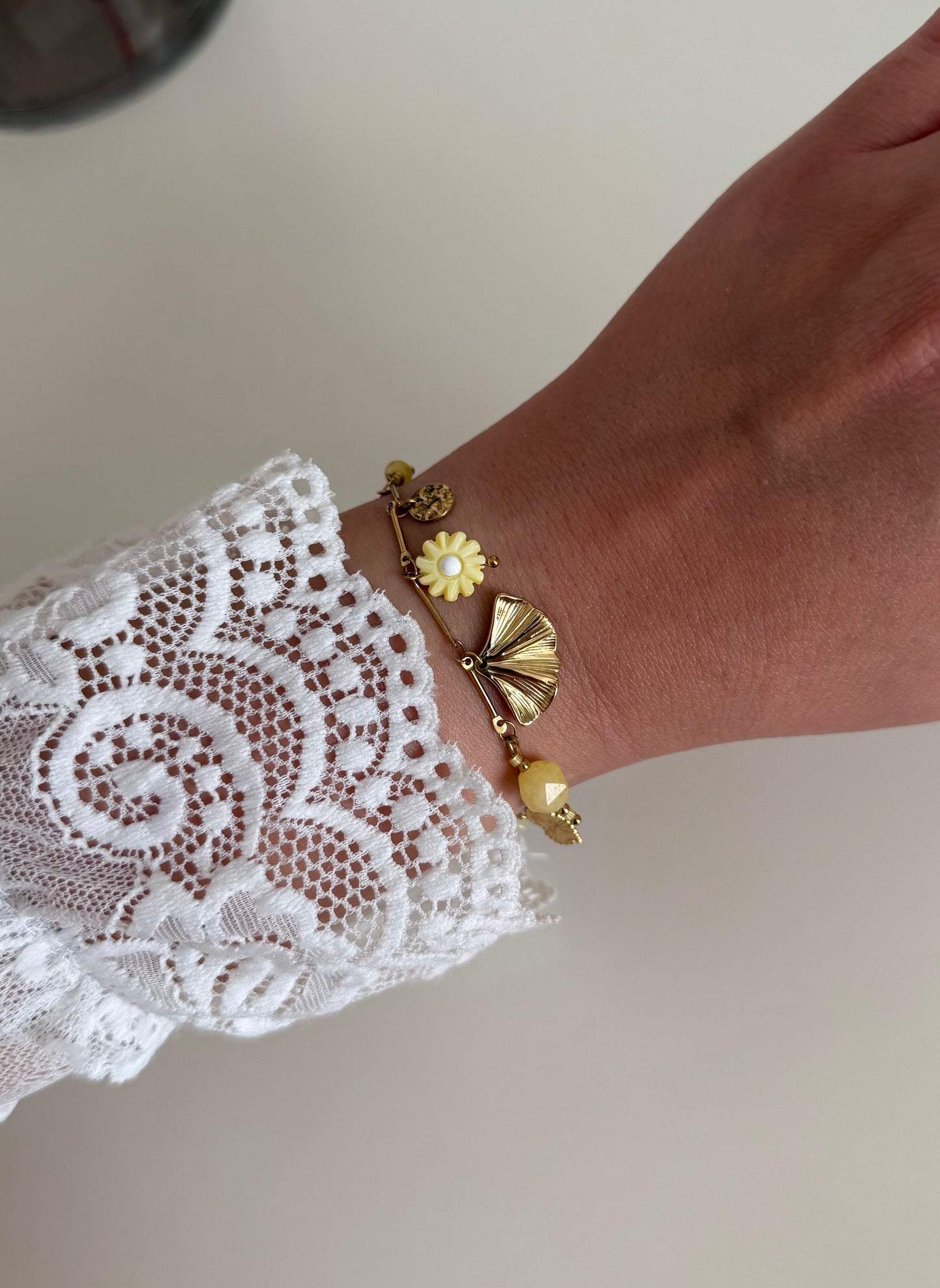 Bracelet Capri jaune