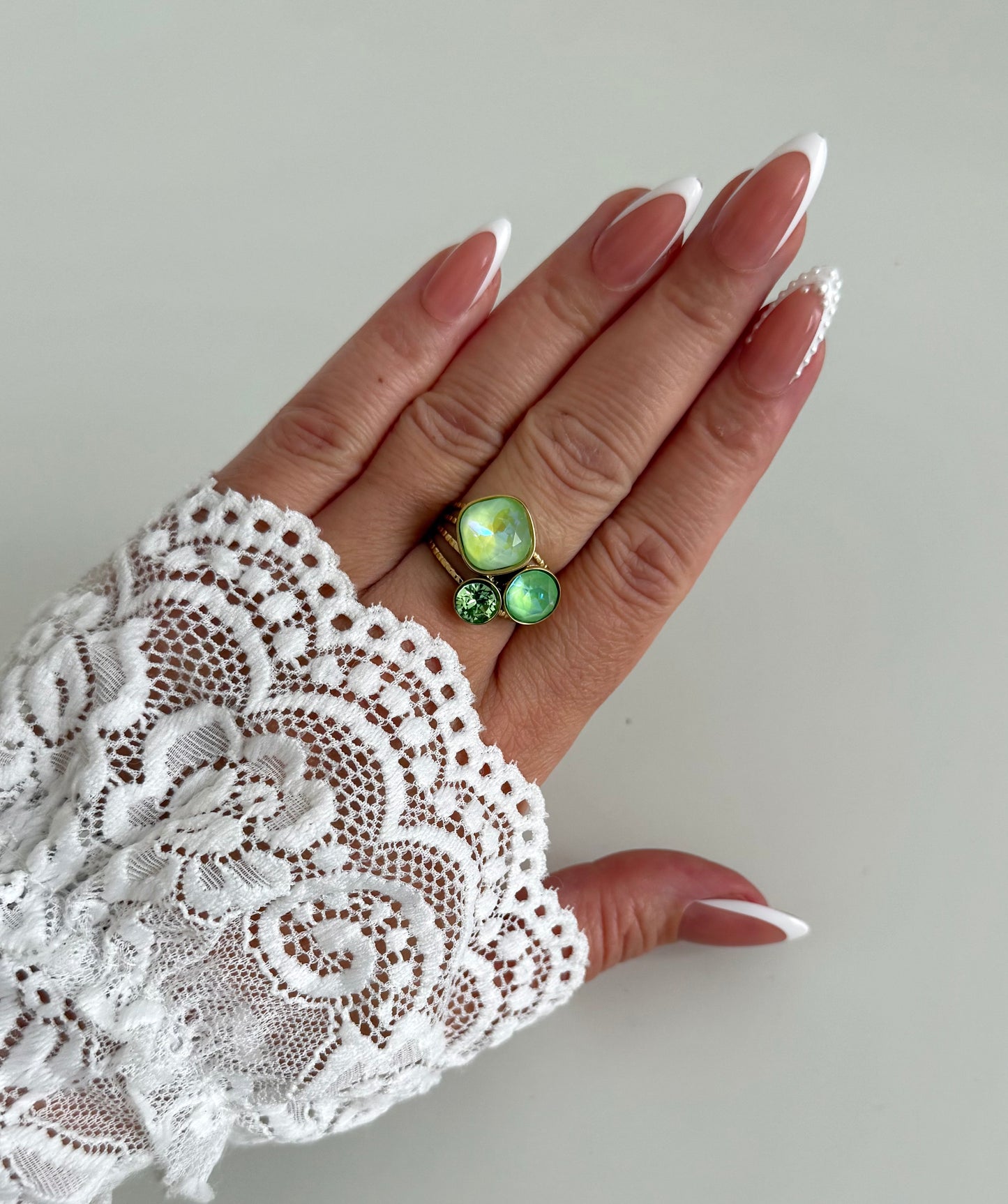 Bague Jasmine vert