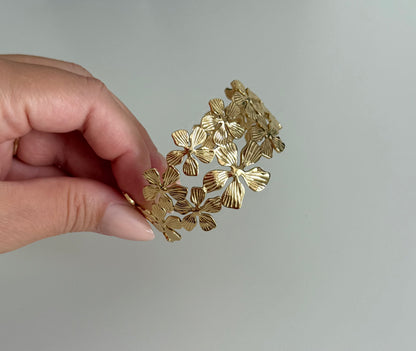 Bracelet Jonc Flower