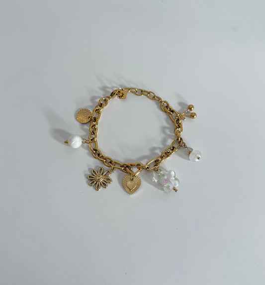 Bracelet Abby blanc