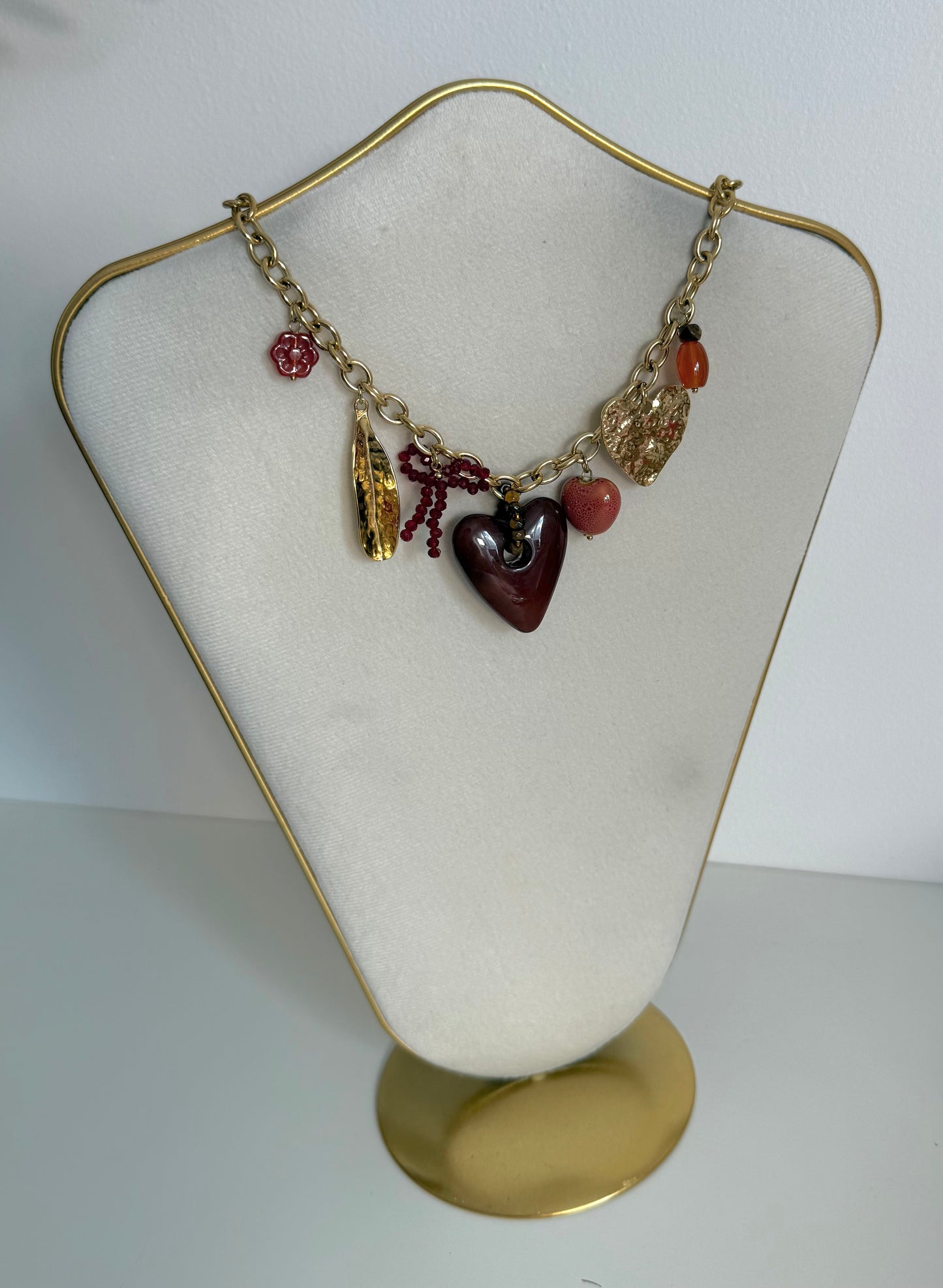 Collier Azra marron