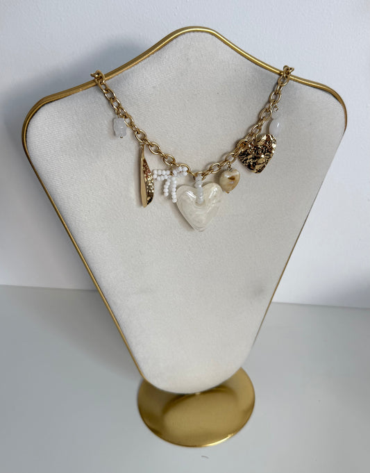 Collier Azra blanc
