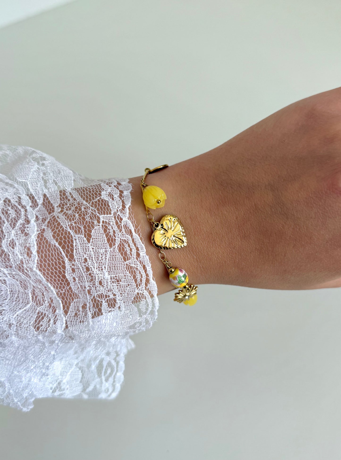 Bracelet Baya jaune