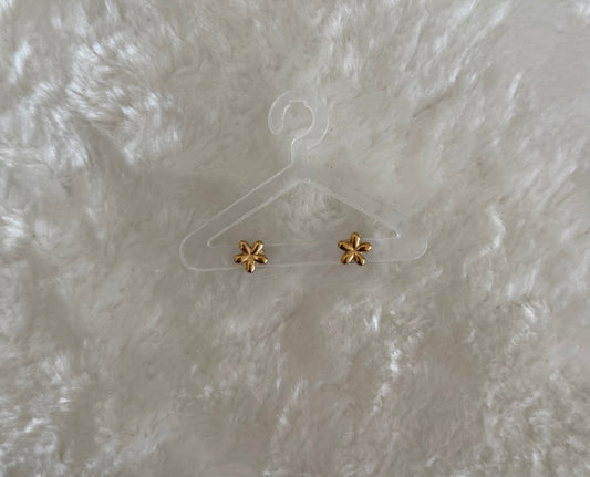 Boucles d'oreilles - puces d'oreilles Fleur