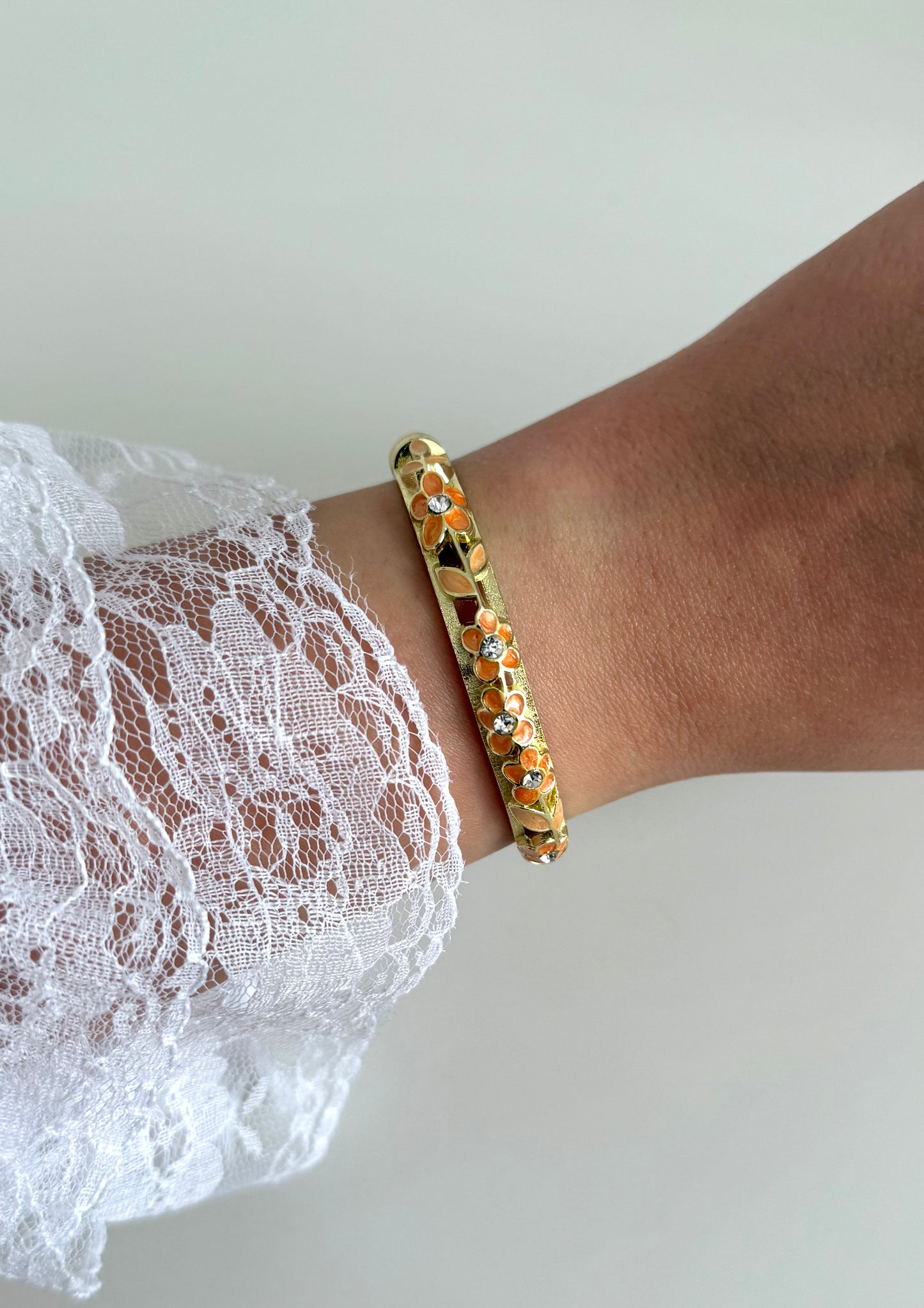 Jonc Summer Beige orangé