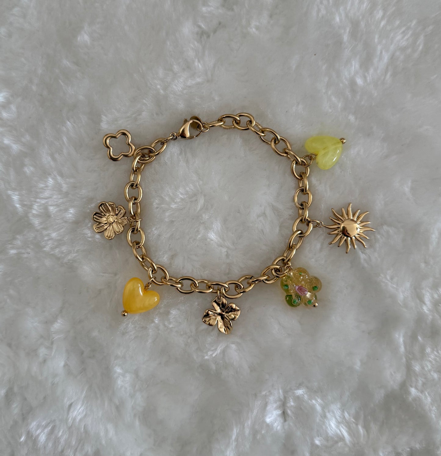 Bracelet Bloom jaune