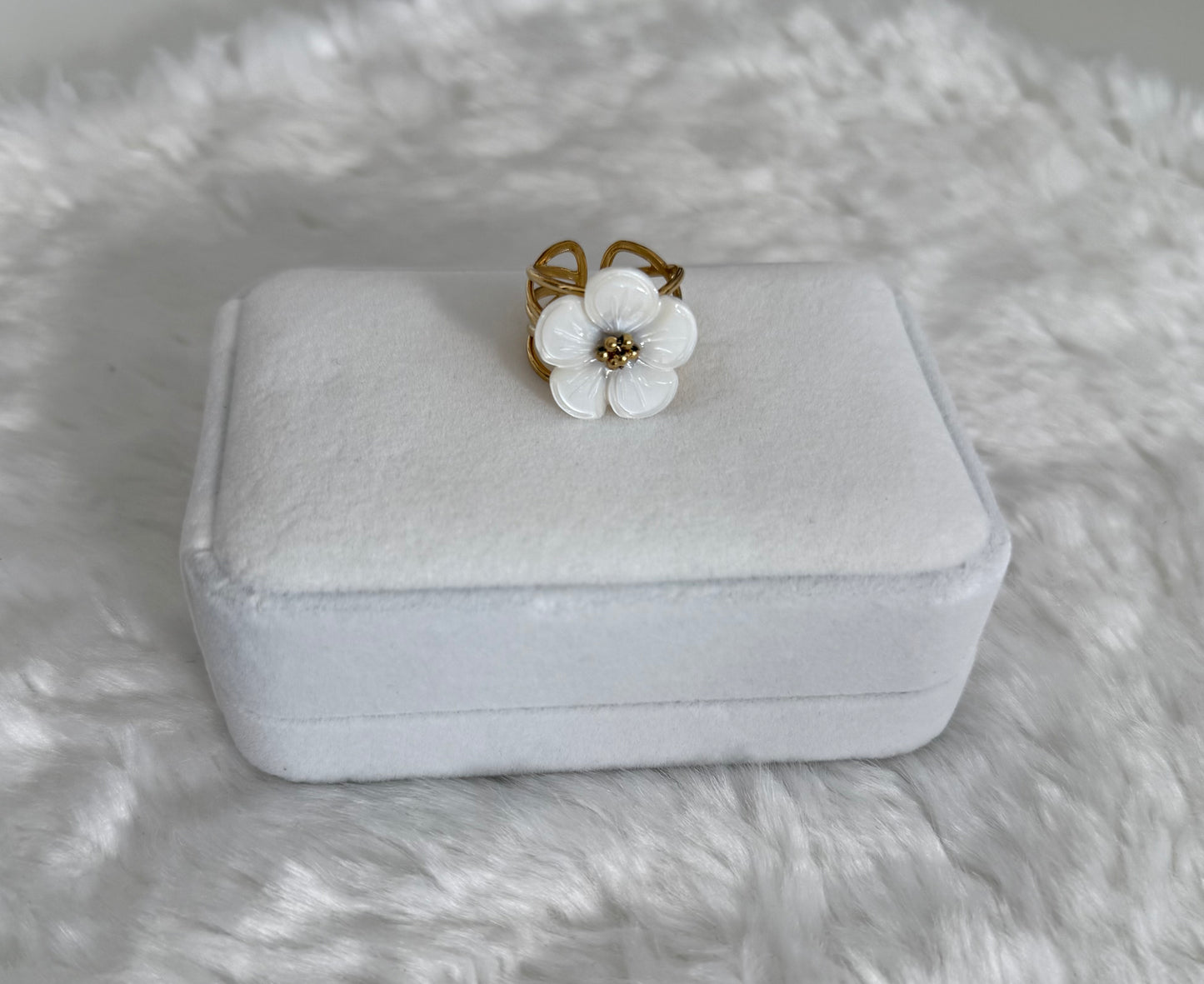 Bague Blanche mini