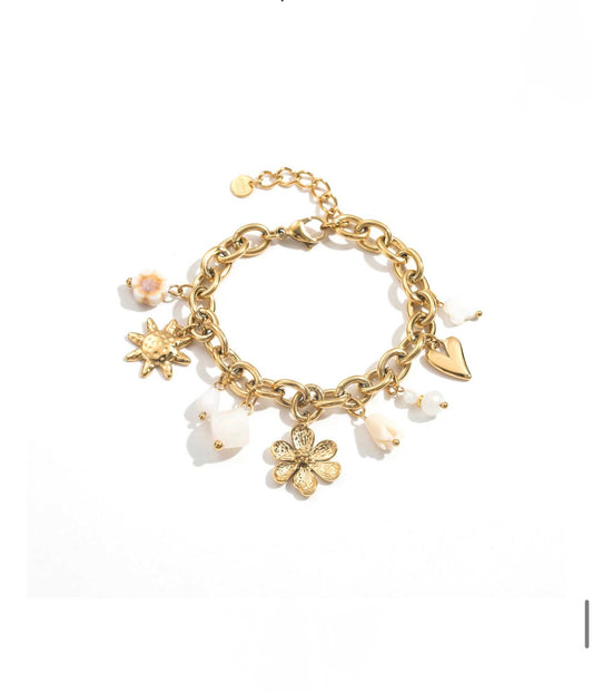 Bracelet Bohème blanc