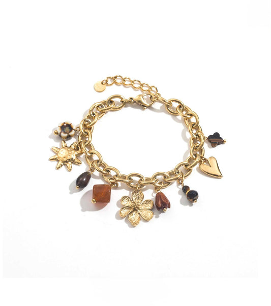Bracelet Bohème marron