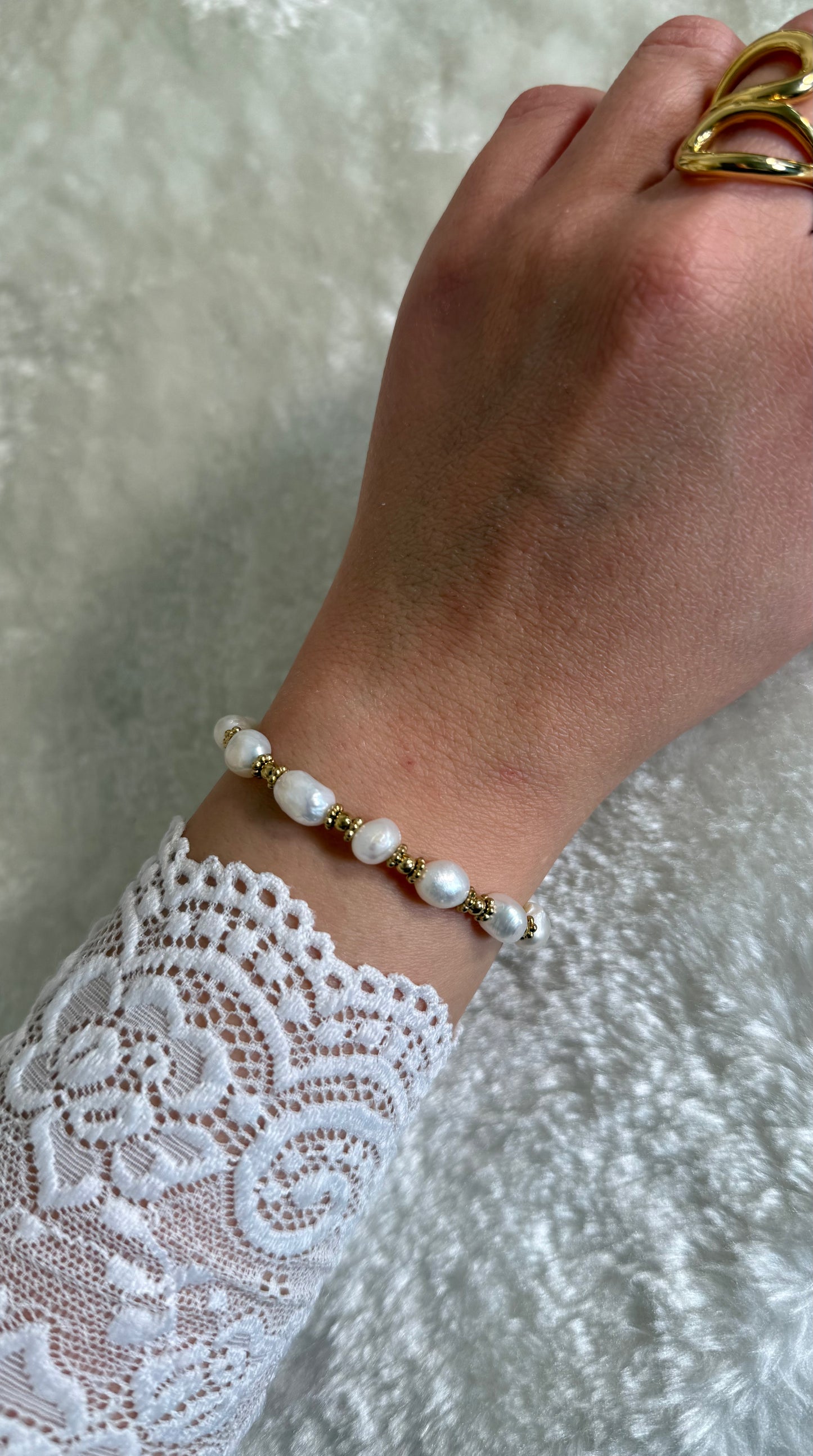 Bracelet Bonnie en perles d'eau douce