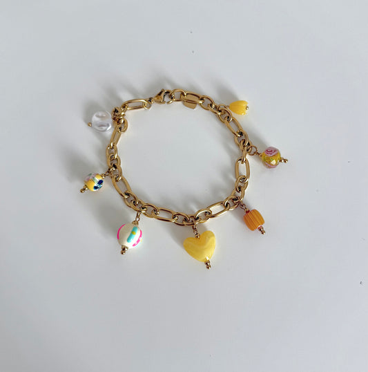Bracelet Aria jaune