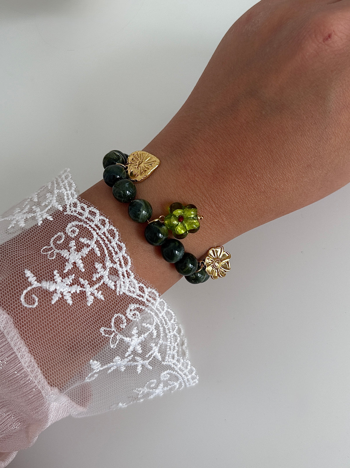Bracelet Maya vert