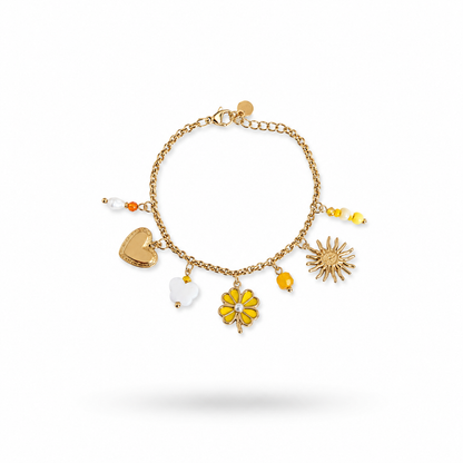 Bracelet Kamala jaune