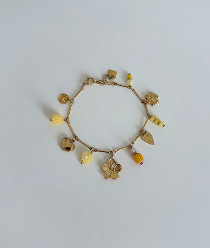 Bracelet Riviera jaune