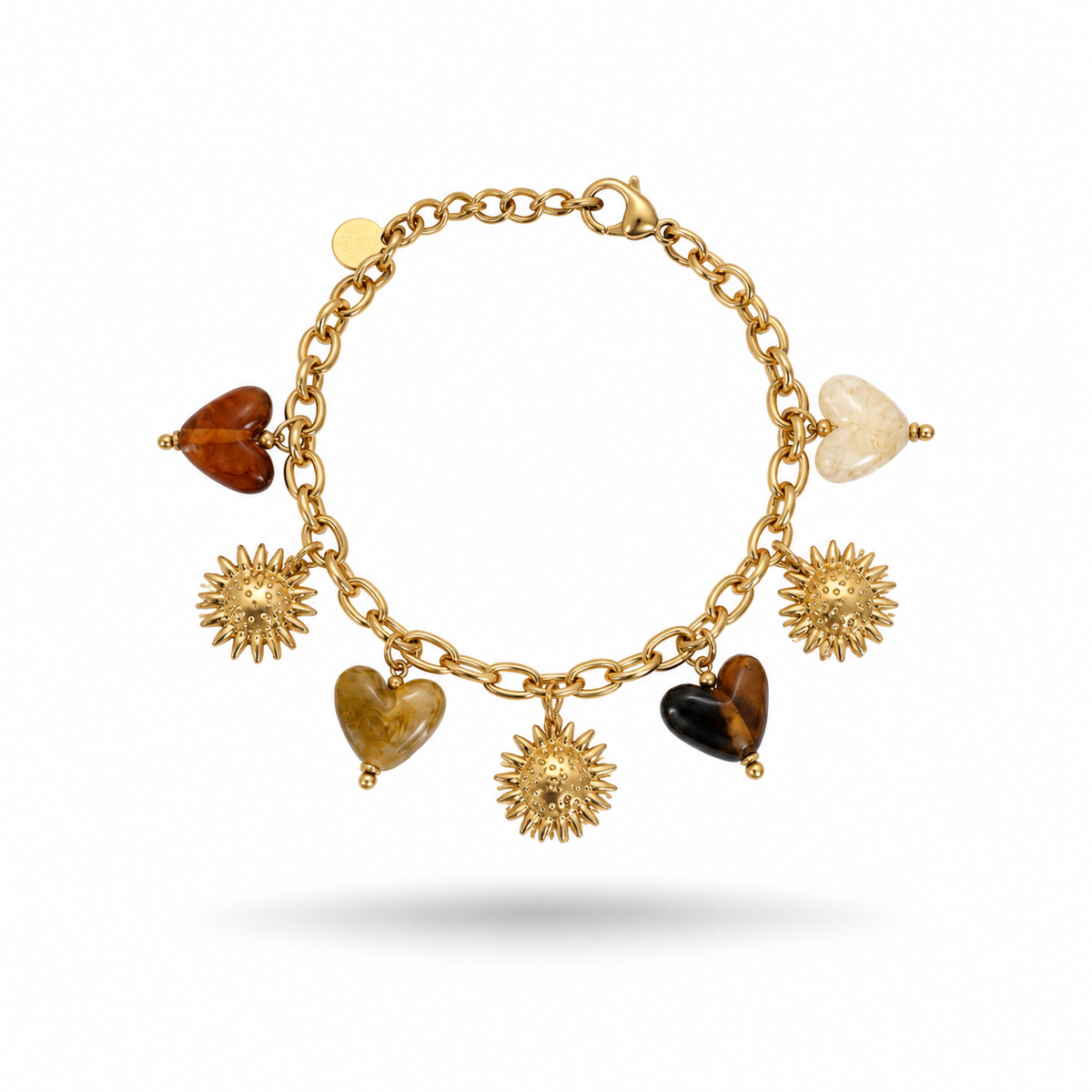 Parure Serena marron