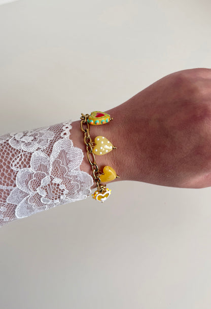 Bracelet Candy jaune