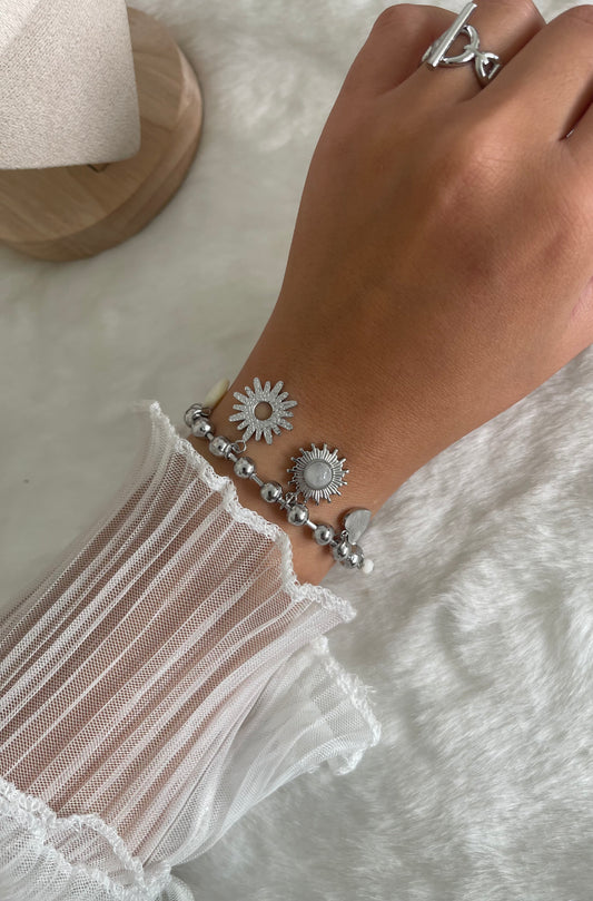 Bracelet Cloette argenté