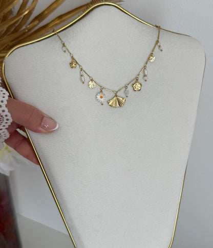 Collier Capri blanc
