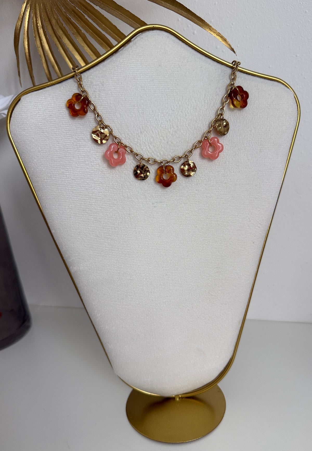 Collier Eden marron