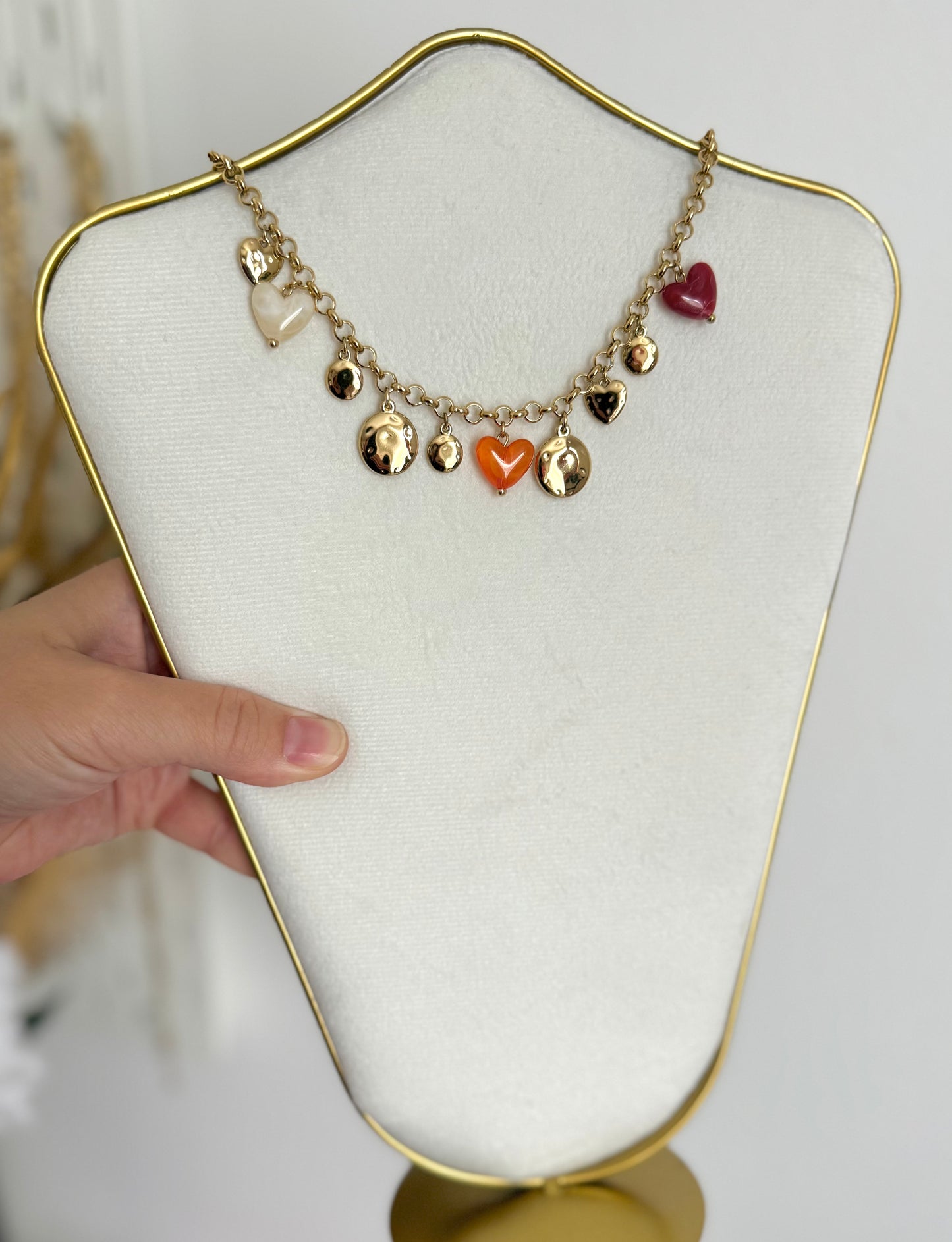 Collier Katia orange