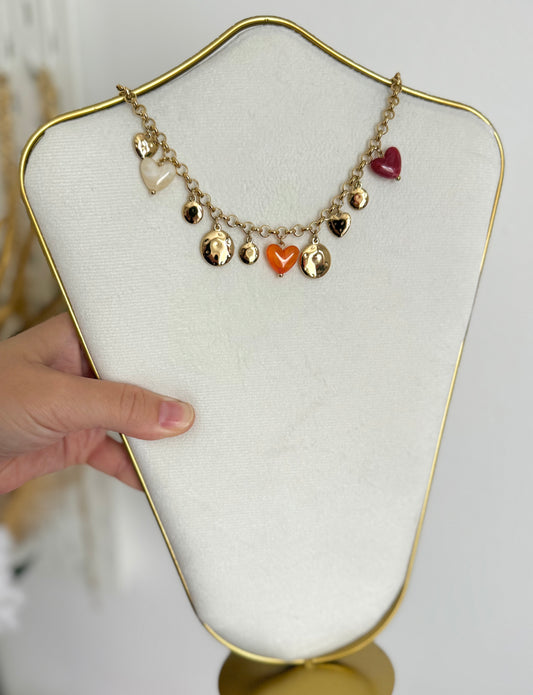 Collier Katia orange