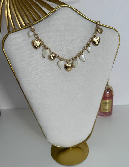 Collier Love blanc