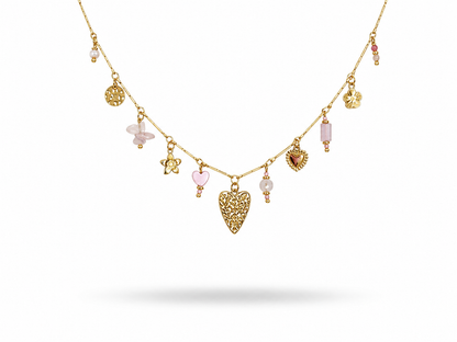 Collier Isla rose