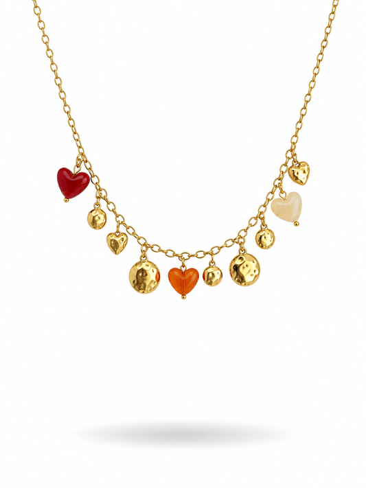 Collier Katia orange