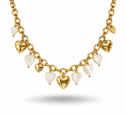 Collier Love blanc