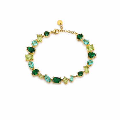 Bracelet Cristal vert