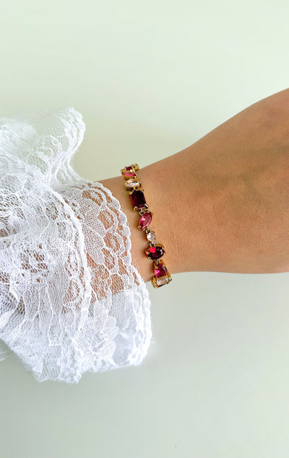 Bracelet Cristal red