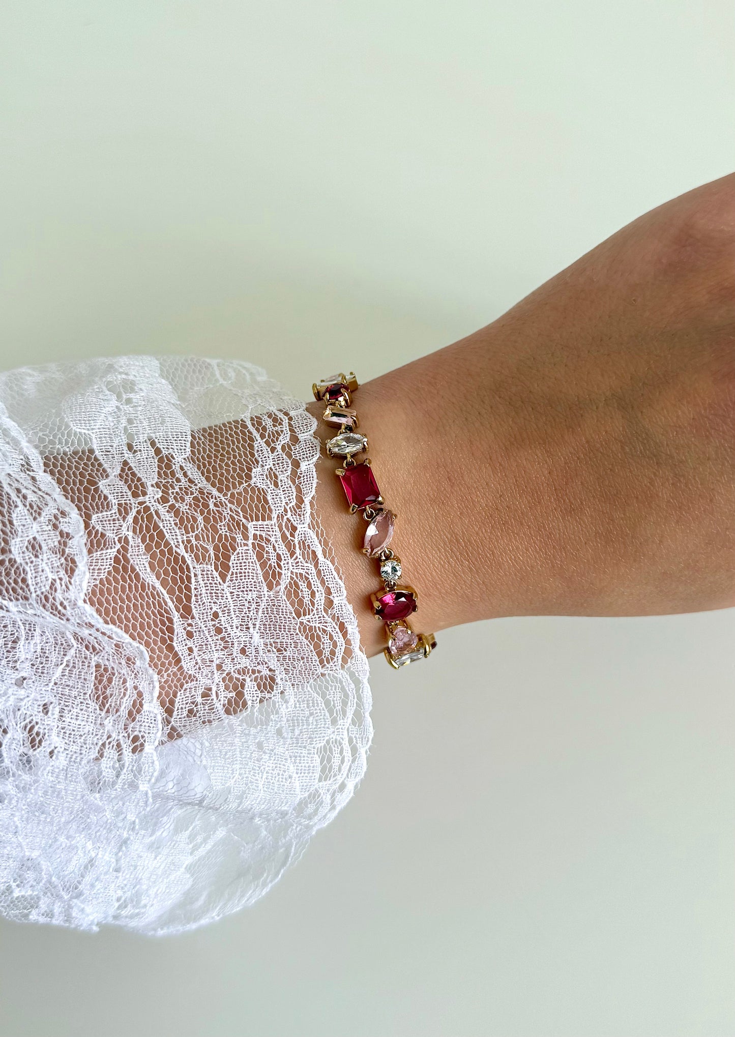 Bracelet Cristal rouge