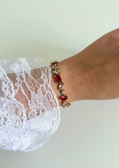 Bracelet Cristal rouge