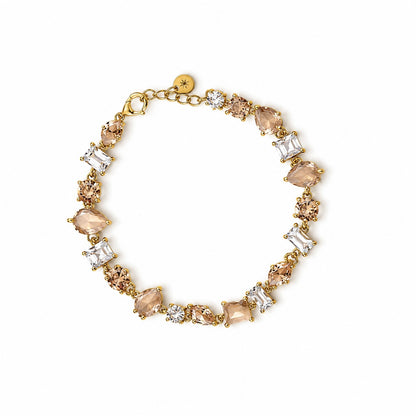 Bracelet Cristal beige