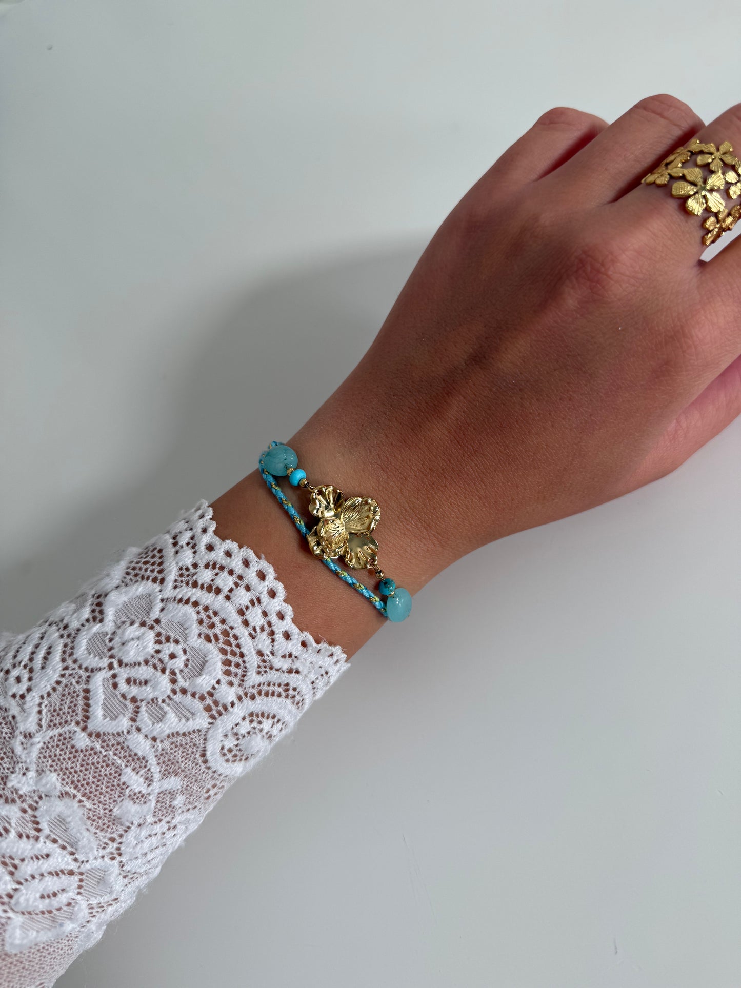 Bracelet Diyah bleu
