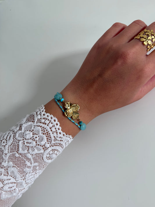 Bracelet Diyah bleu