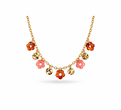 Collier Eden marron