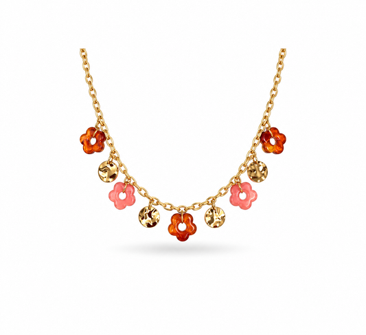 Collier Eden marron