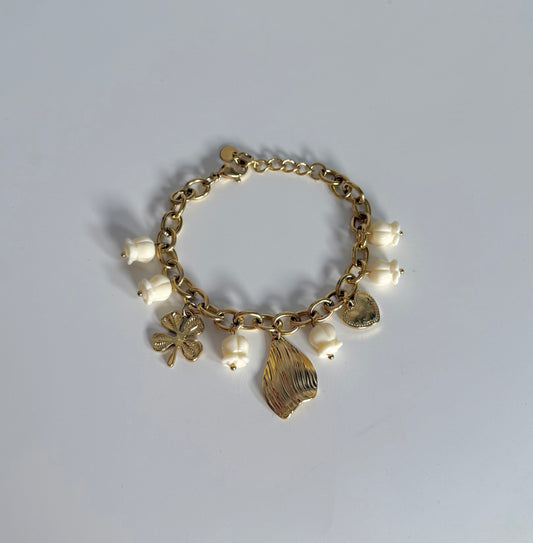 Bracelet Émira blanc
