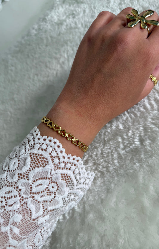 Bracelet Jonc Coeur