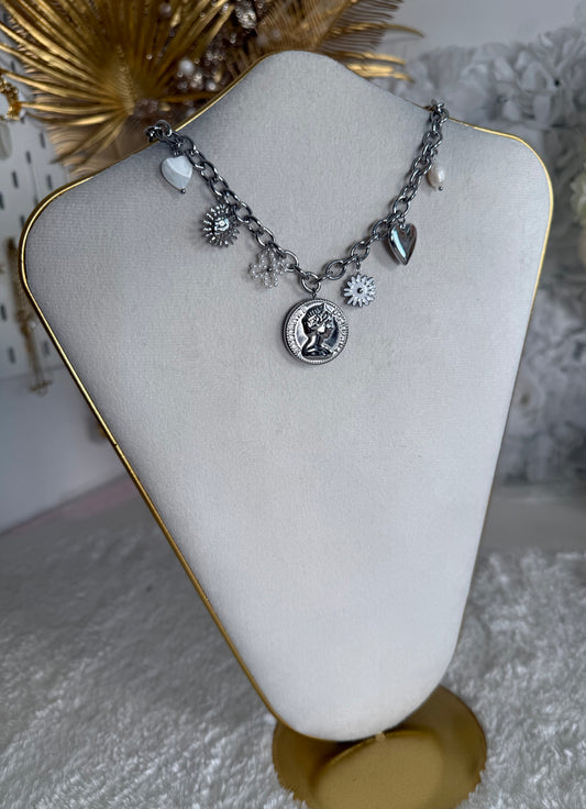Collier Joyce argent