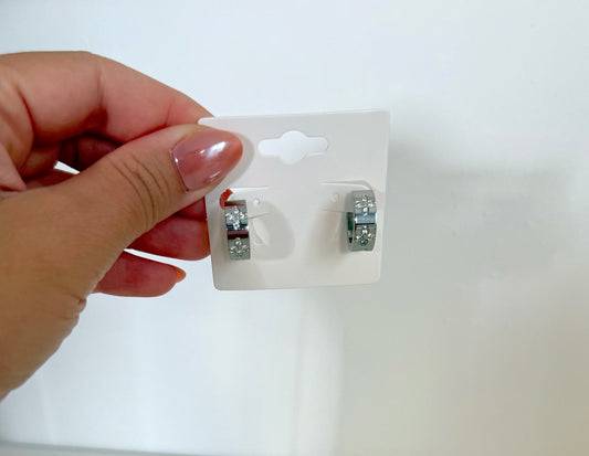 Boucles d'oreilles Leslie argent